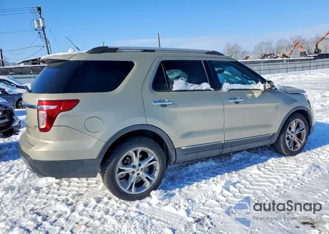 2011 Ford Explorer Limited from USA, damaged, VIN 1FMHK8F83BGA63446
